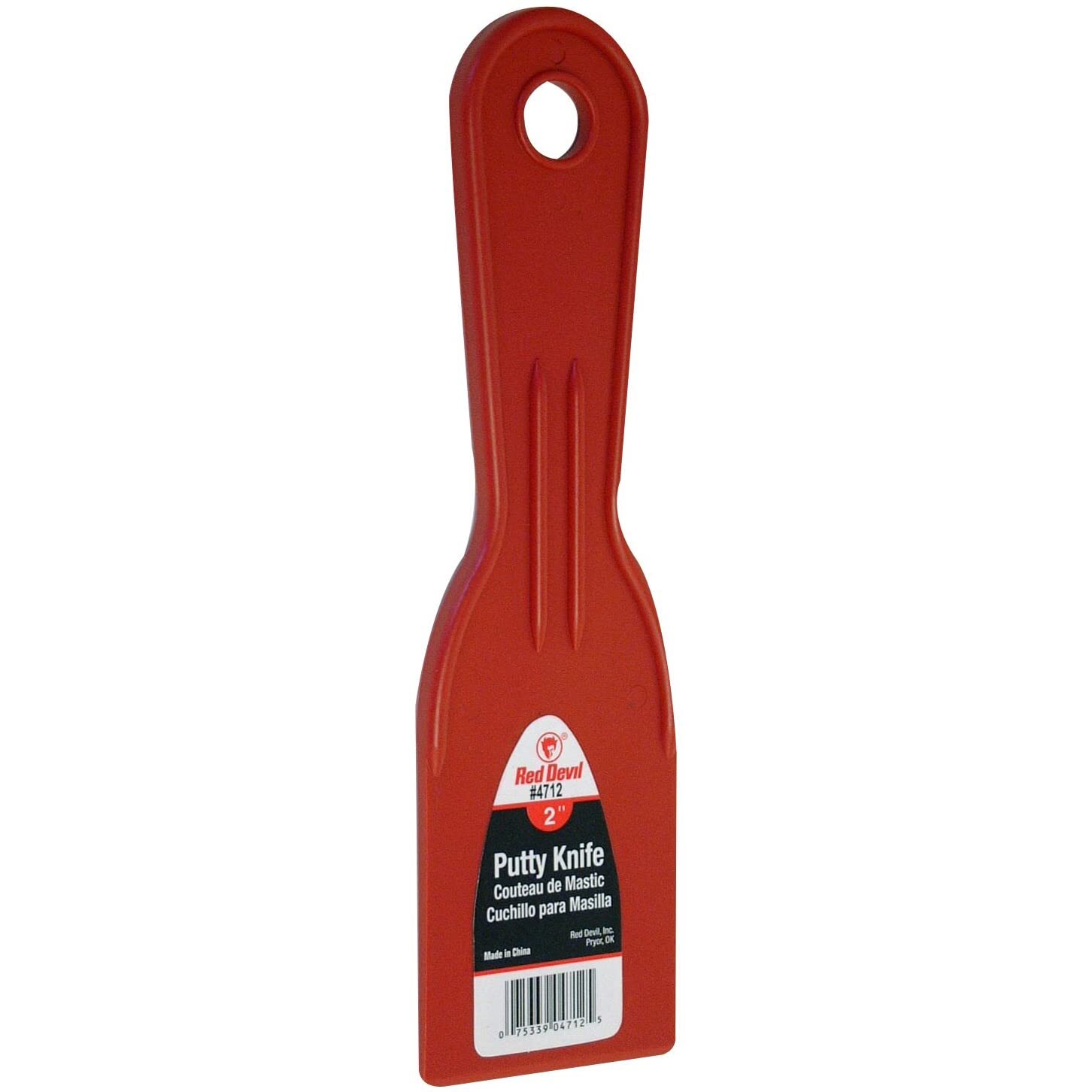 Red Devil 4712 Putty Knife 2" Plastic Red Devil 4712 Putty Knife 2" Plastic