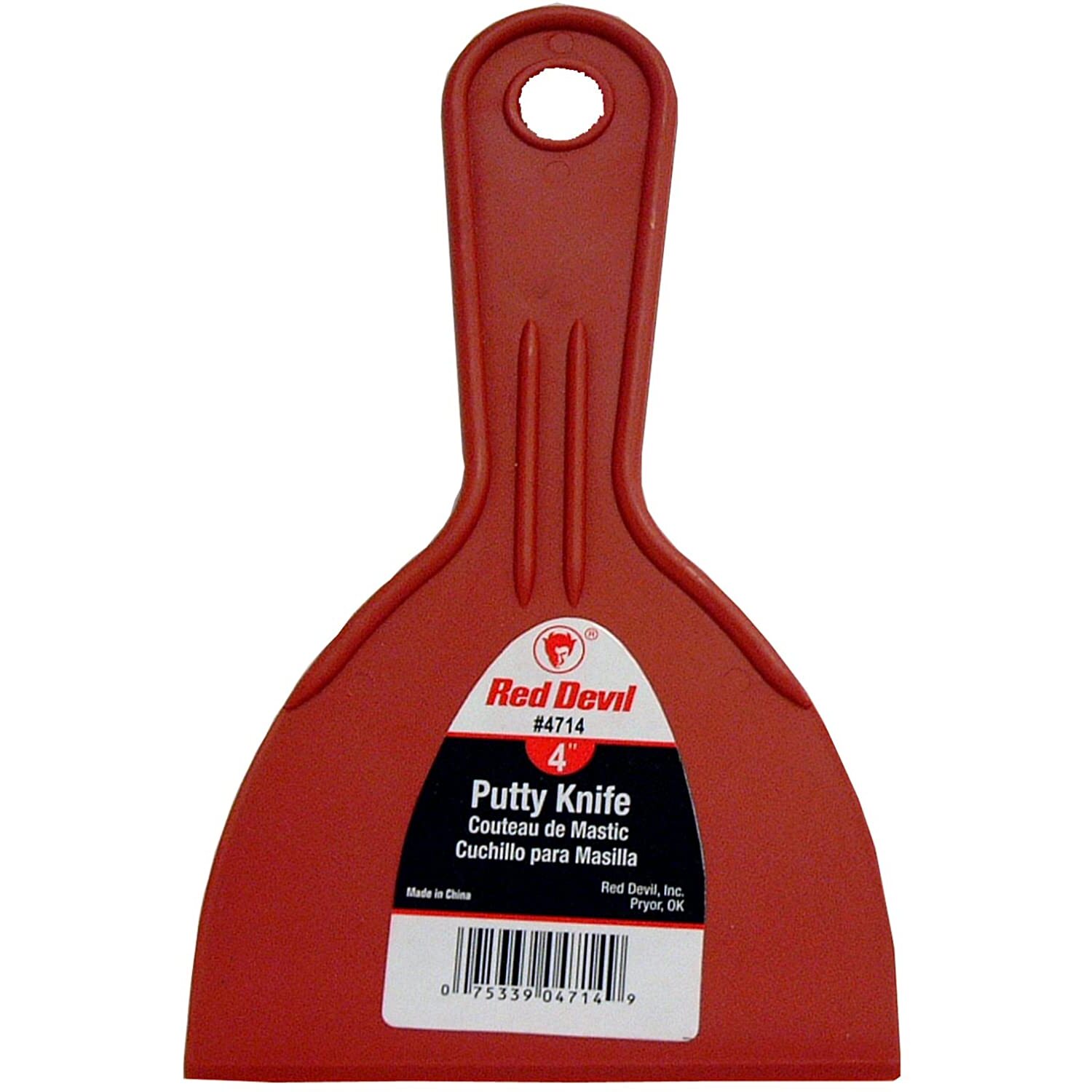 Red Devil 4714 Putty Knife 4" Plastic Red Devil 4714 Putty Knife 4" Plastic