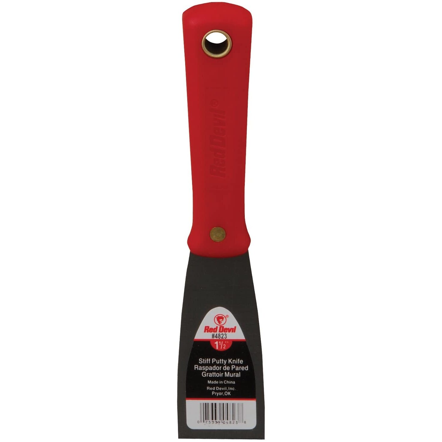 Red Devil 4823 DIY Series Putty Knife 1-1/2" Stiff Red Devil 4823 DIY Series Putty Knife 1-1/2" Stiff