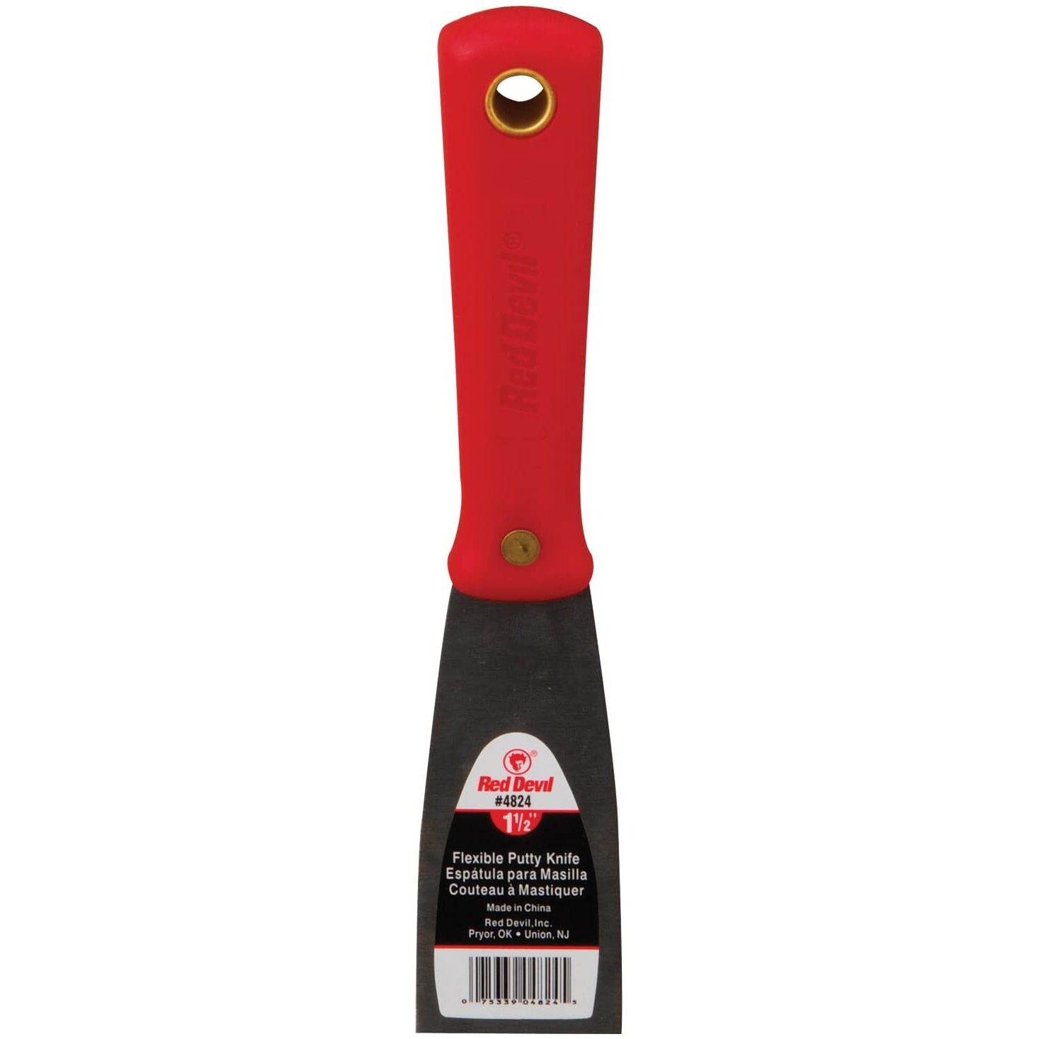 Red Devil 4824 DIY Series Putty Knife 1-1/2" Flex Red Devil 4824 DIY Series Putty Knife 1-1/2" Flex
