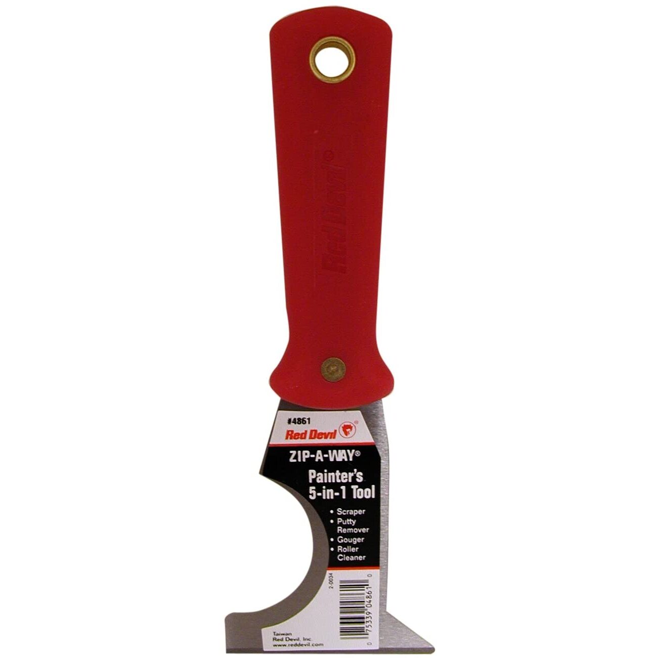 Red Devil 4861  DIY Series 5-in-1 Multi-Purpose Painter's Tool