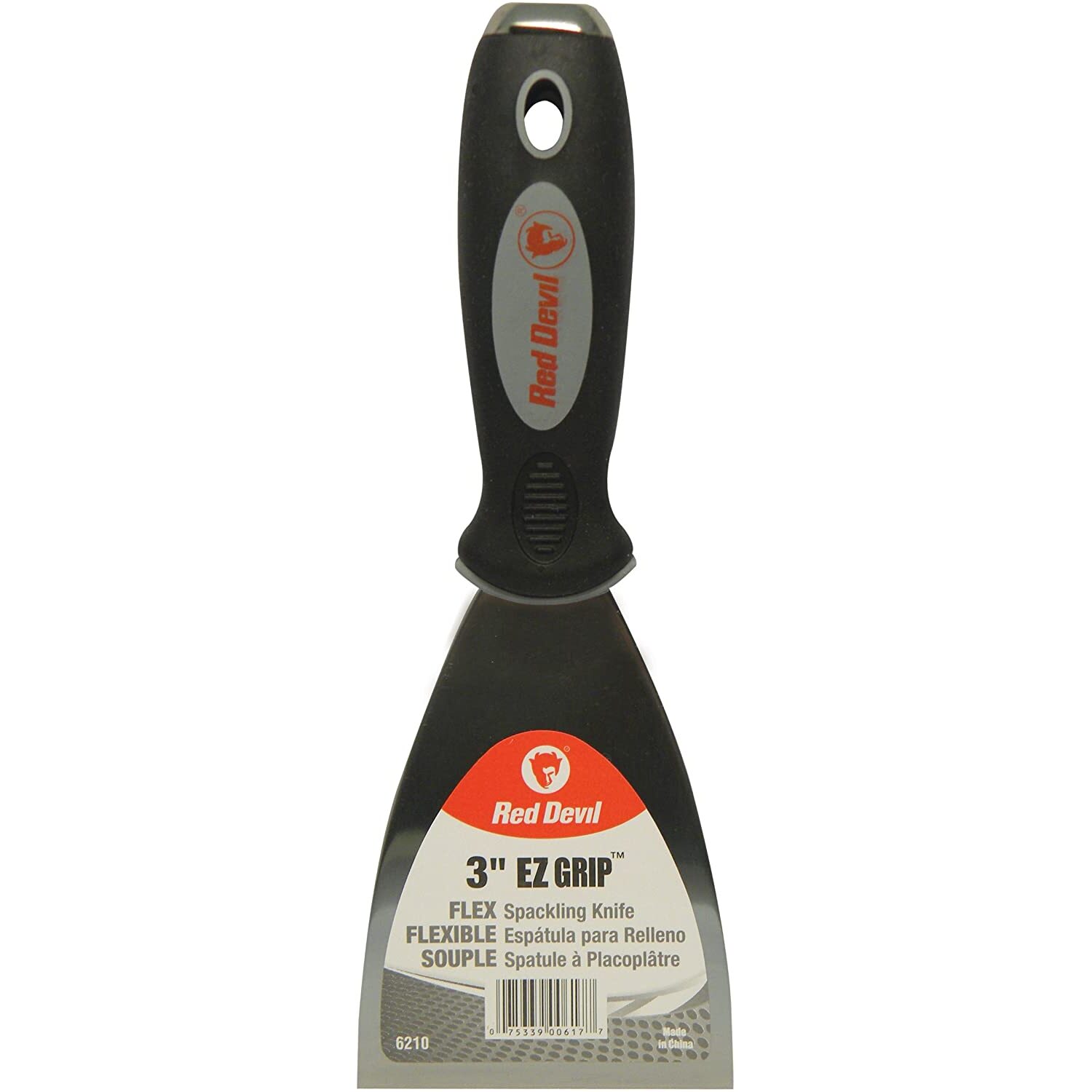 Red Devil 6210 EZ Grip Spackling Knife 3" Flex Red Devil 6210 EZ Grip Spackling Knife 3" Flex