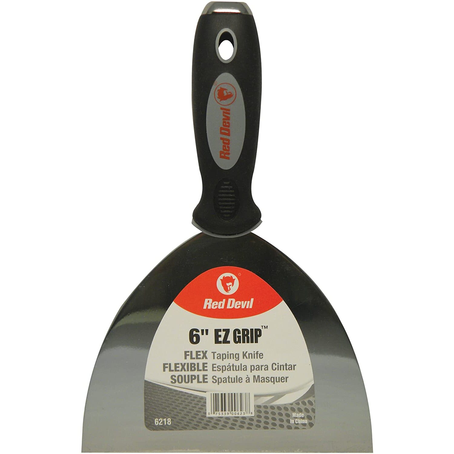 Red Devil 6218 EZ Grip Taping Knife 6" Flex Red Devil 6218 EZ Grip Taping Knife 6" Flex