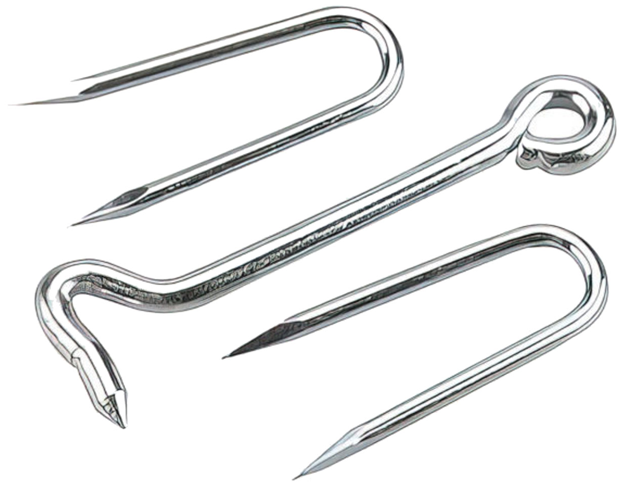 Richelieu 135XV 4" Heavy Duty Gate Hook and Staple - 1 per Package Richelieu 135XV 4" Heavy Duty Gate Hook and Staple - 1 per Package
