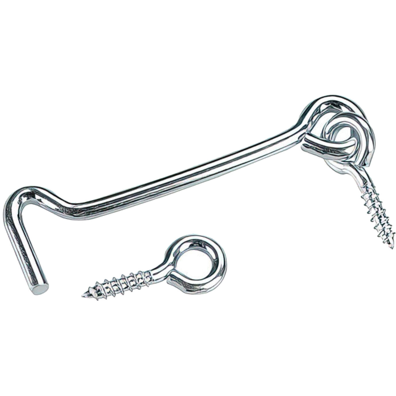 Onward 1395XR  3" Gate Hook and Eye - Steel with Zinc Finish - 2 per Package