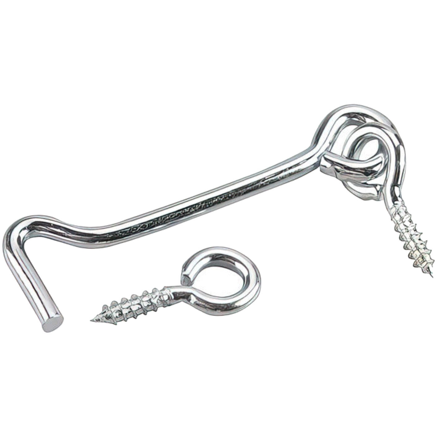 Richelieu 139XR  2-1/2" Gate Hook and Eye - Steel with Zinc Finish - 2 per Package