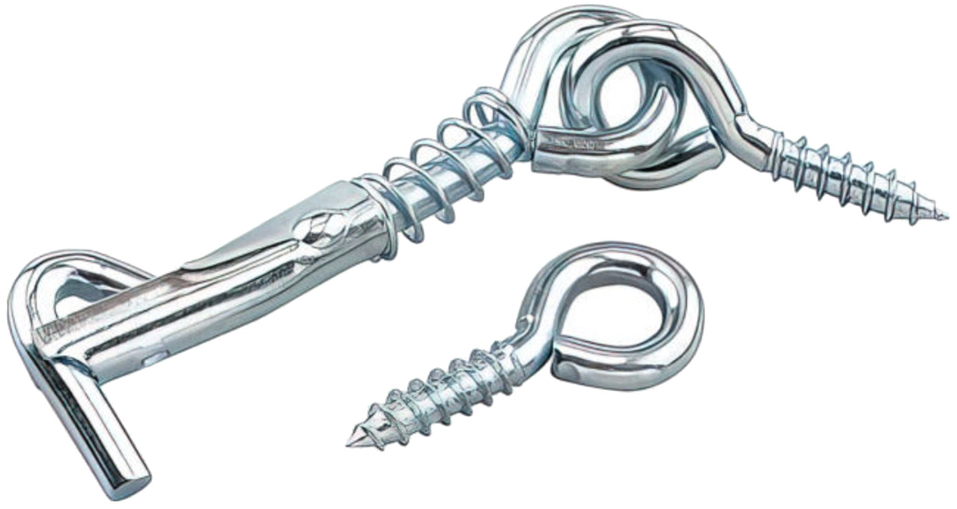 Richelieu 1405XR  2" Safety Gate Hook and Eye - Steel with Zinc Finish - 2 per Package