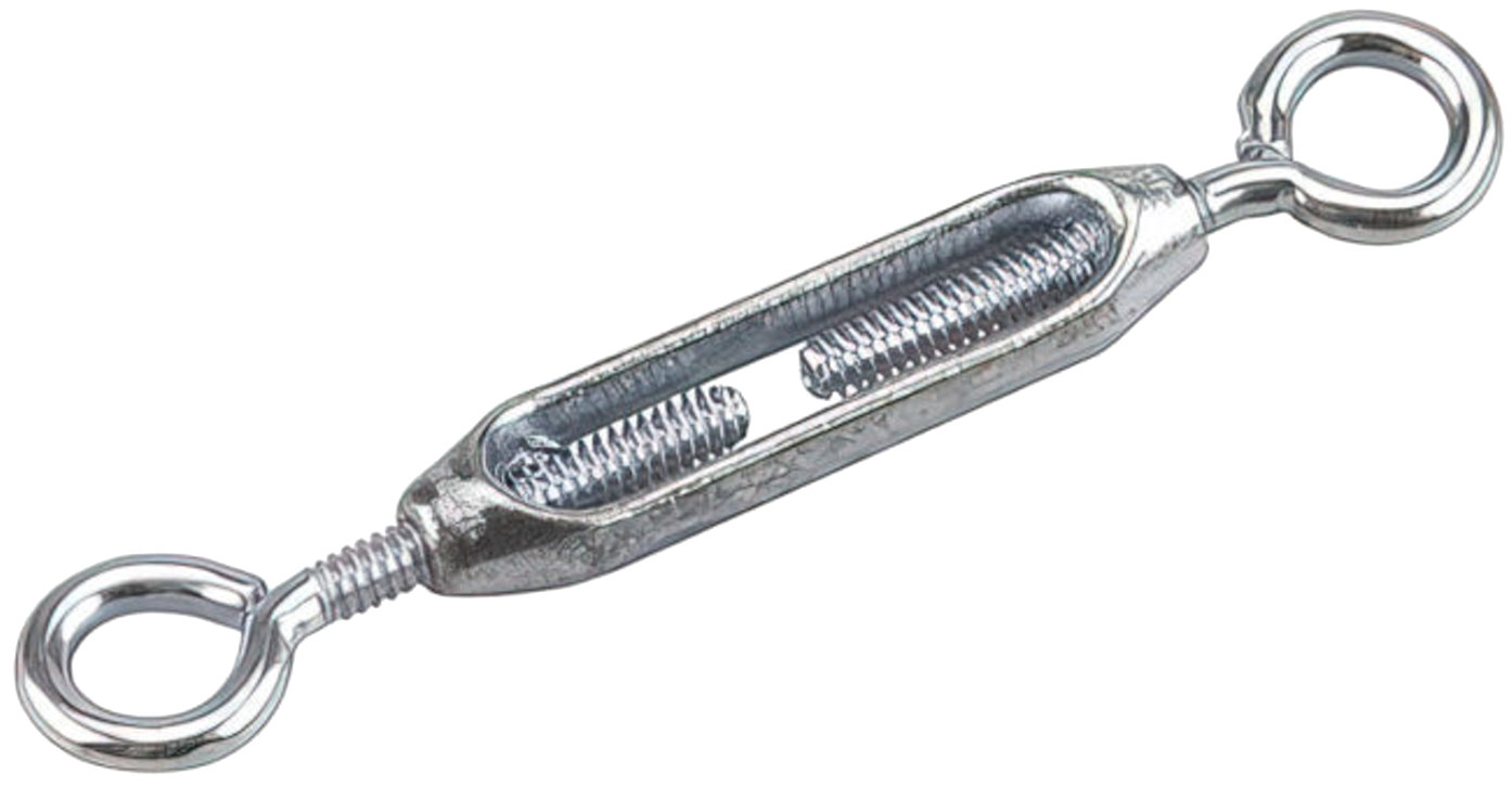 Richelieu 2012XB 3/16" x 5-1/2" Eye-Eye Turnbuckle Zinc Finish - 1 per Package Richelieu 2012XB 3/16" x 5-1/2" Eye-Eye Turnbuckle Zinc Finish - 1 per Package