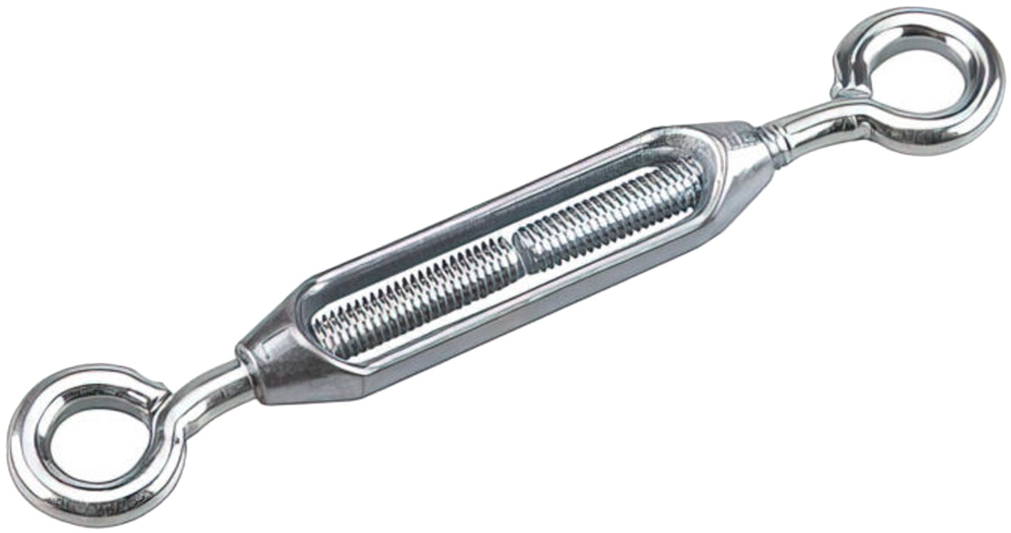 Richelieu 2016XB  3/8" x 10-1/2" Eye-Eye Turnbuckle Zinc Finish - 1 per Package