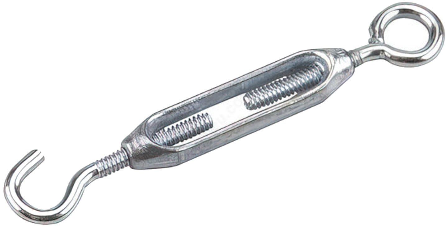 Richelieu 2022XB 3/16" x 5-1/2" Hook-Eye Turnbuckle Zinc Finish - 1 per Package Richelieu 2022XB 3/16" x 5-1/2" Hook-Eye Turnbuckle Zinc Finish - 1 per Package