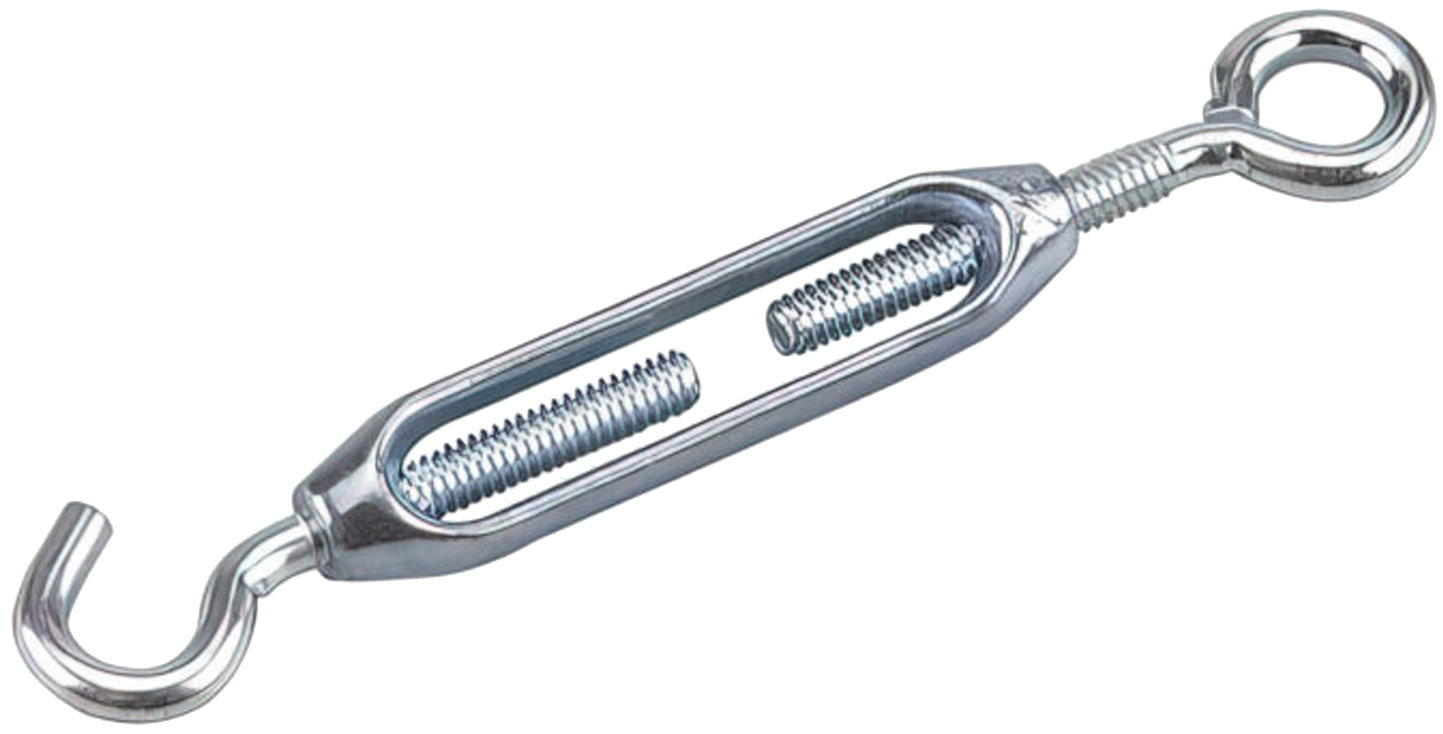 Richelieu 2023XB  7/32" x 6-3/8" Hook-Eye Turnbuckle Zinc Finish - 1 per Package