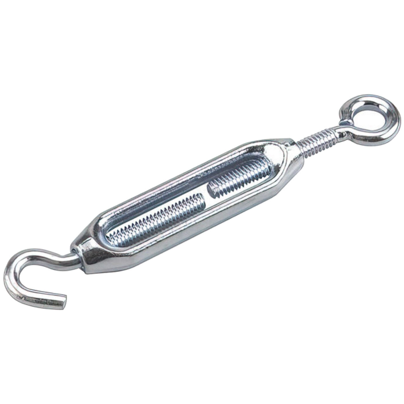 Richelieu 2024XB  1/4" x 7-5/8" Hook-Eye Turnbuckle Zinc Finish - 1 per Package