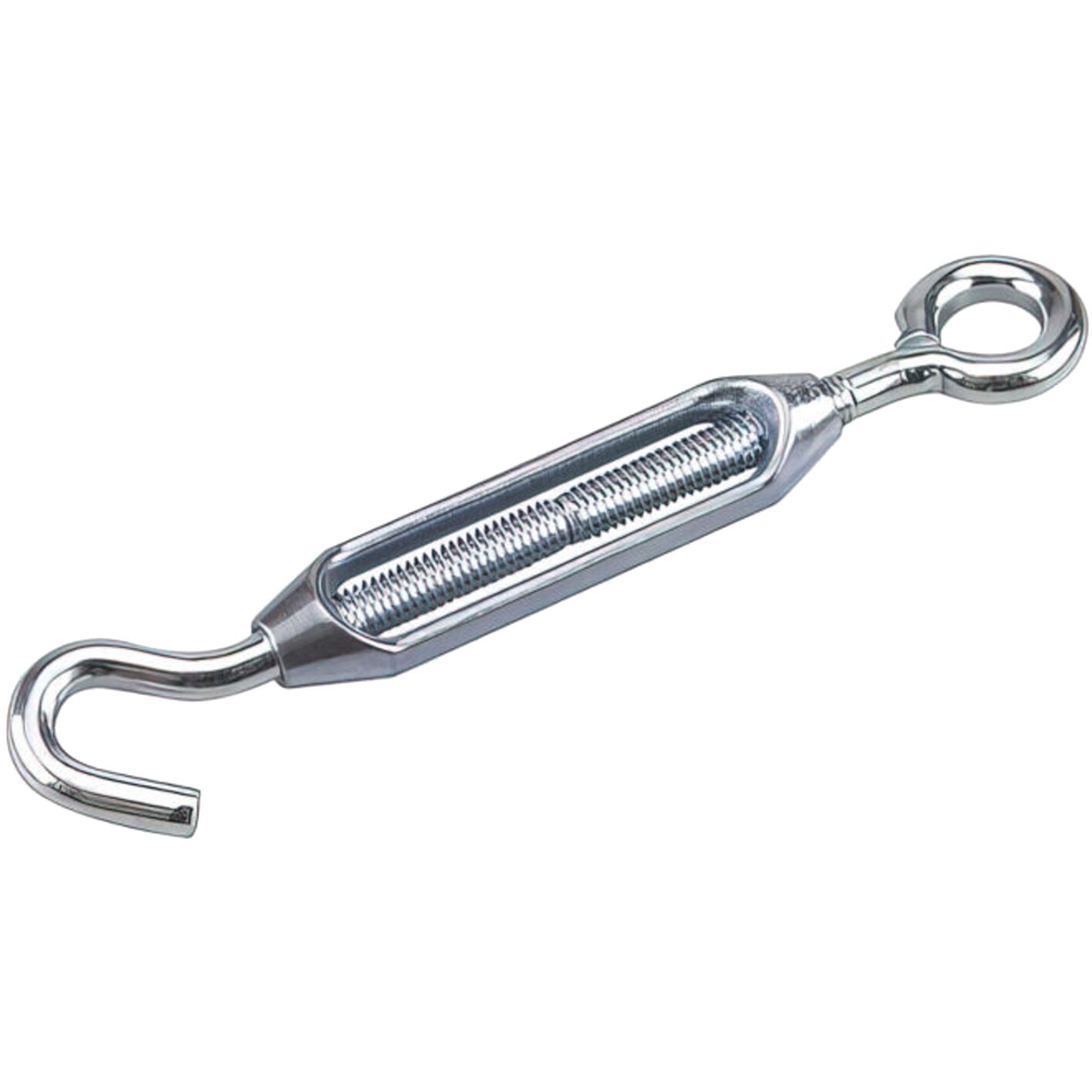 Richelieu 2026XB  3/8" x 10-1/2" Hook-Eye Turnbuckle Zinc Finish - 1 per Package