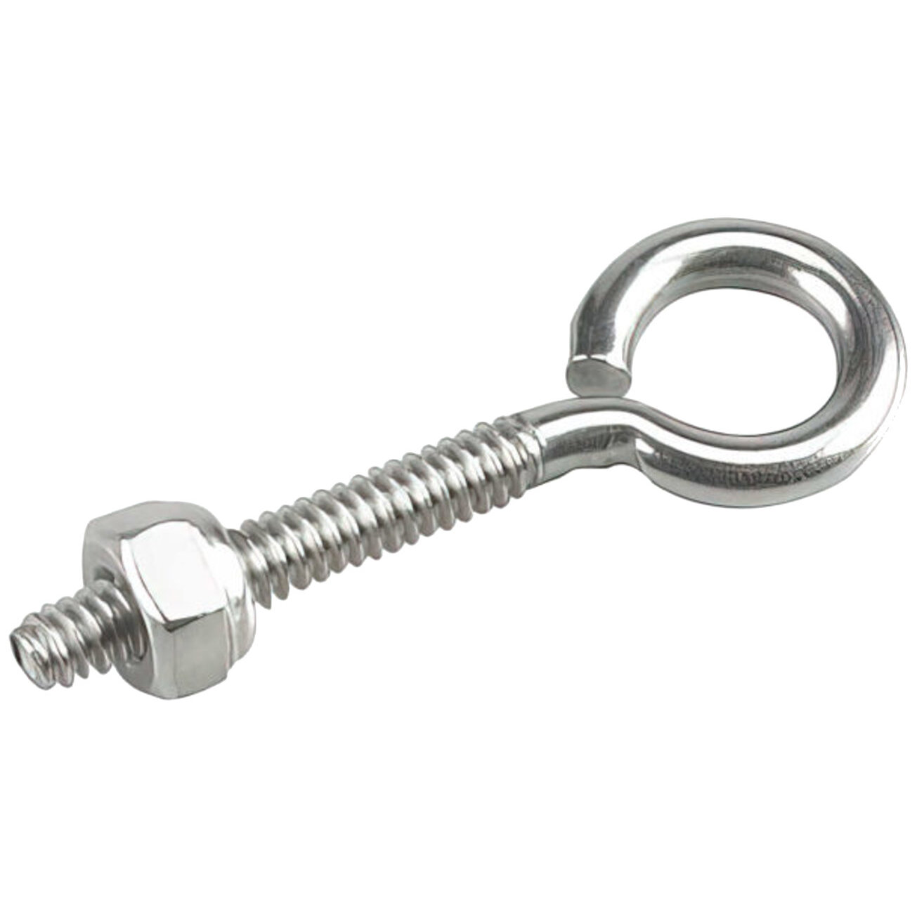 Richelieu 2102SSBC  3/16" x 2" Eye Bolt with Nut in Stainless Steel - 1 per Package