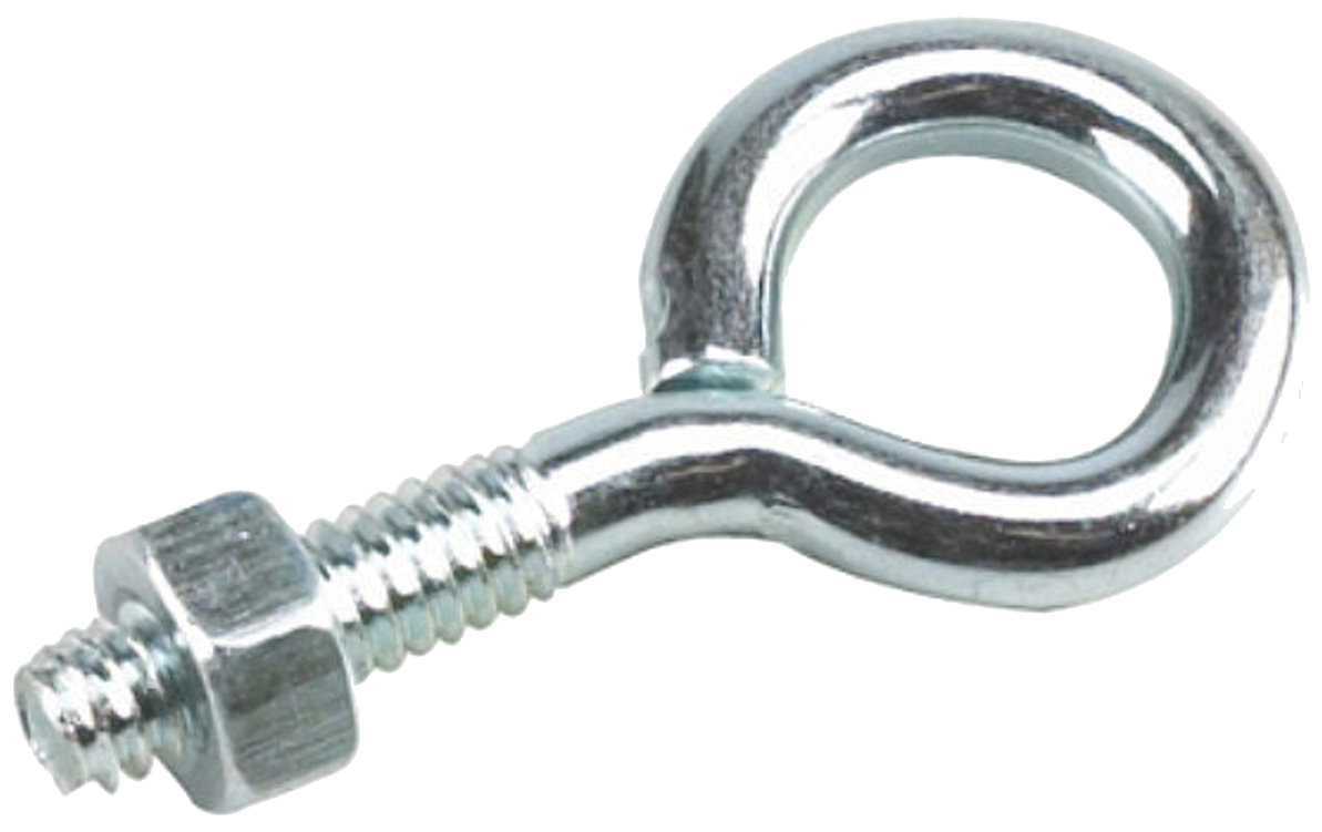 Richelieu 2106XBC 1/4" x 2" Eye Bolt with Nut Zinc Finish - 1 per Package Richelieu 2106XBC 1/4" x 2" Eye Bolt with Nut Zinc Finish - 1 per Package
