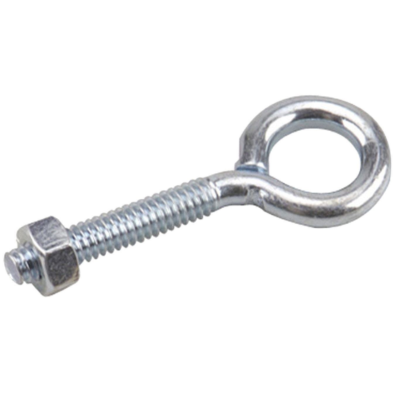 Richelieu 2107XB  1/4" x 2-1/2" Eye Bolt with Nut Zinc Finish - 1 per Package