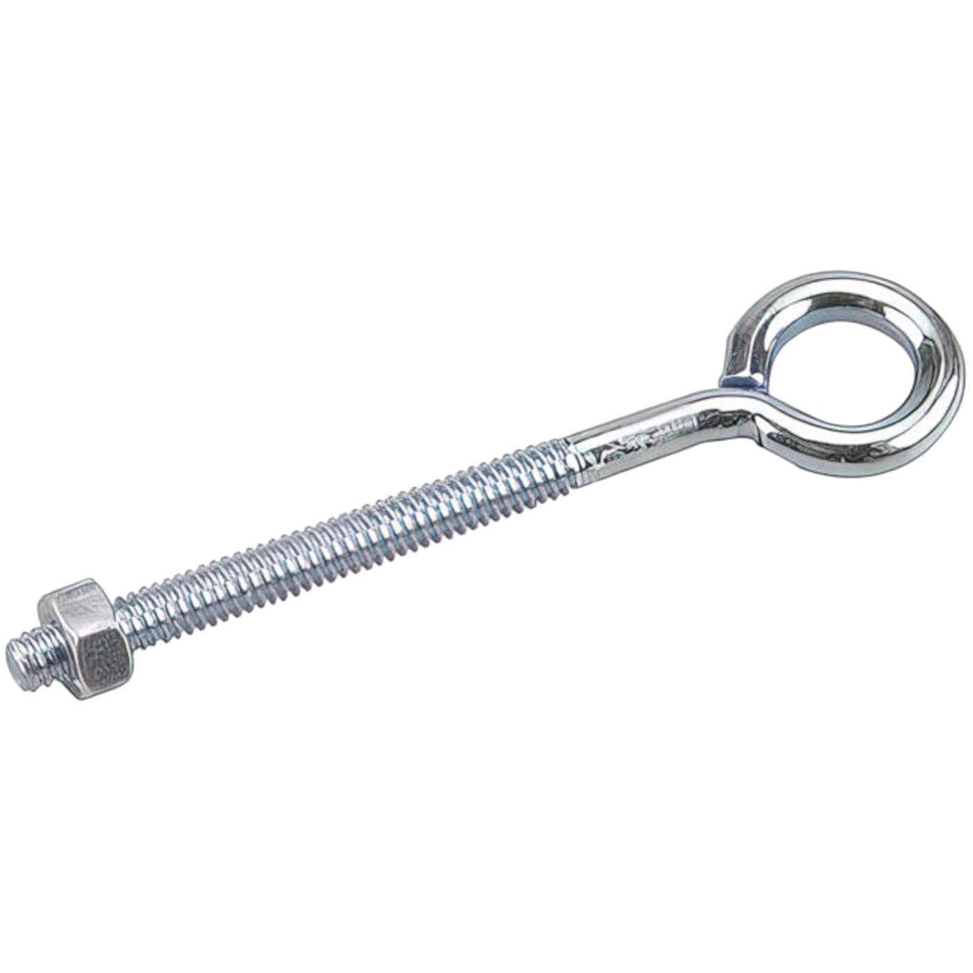 Richelieu 2109XB  1/4" x 4" Eye Bolt with Nut Zinc Finish - 1 per Package