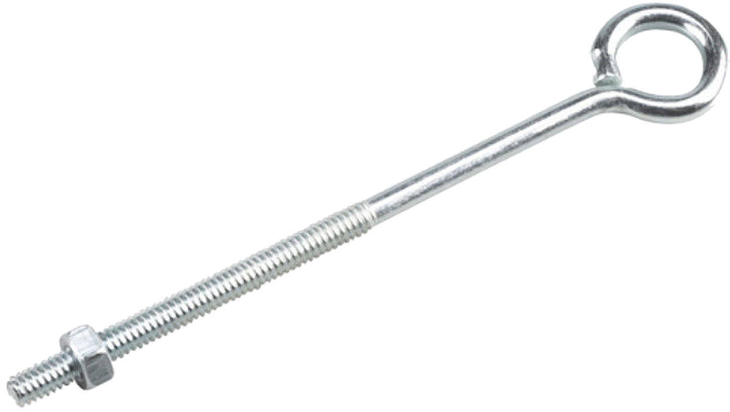 Richelieu 2111XBC 1/4" x 6" Eye Bolt with Nut Zinc Finish - 1 per Package Richelieu 2111XBC 1/4" x 6" Eye Bolt with Nut Zinc Finish - 1 per Package
