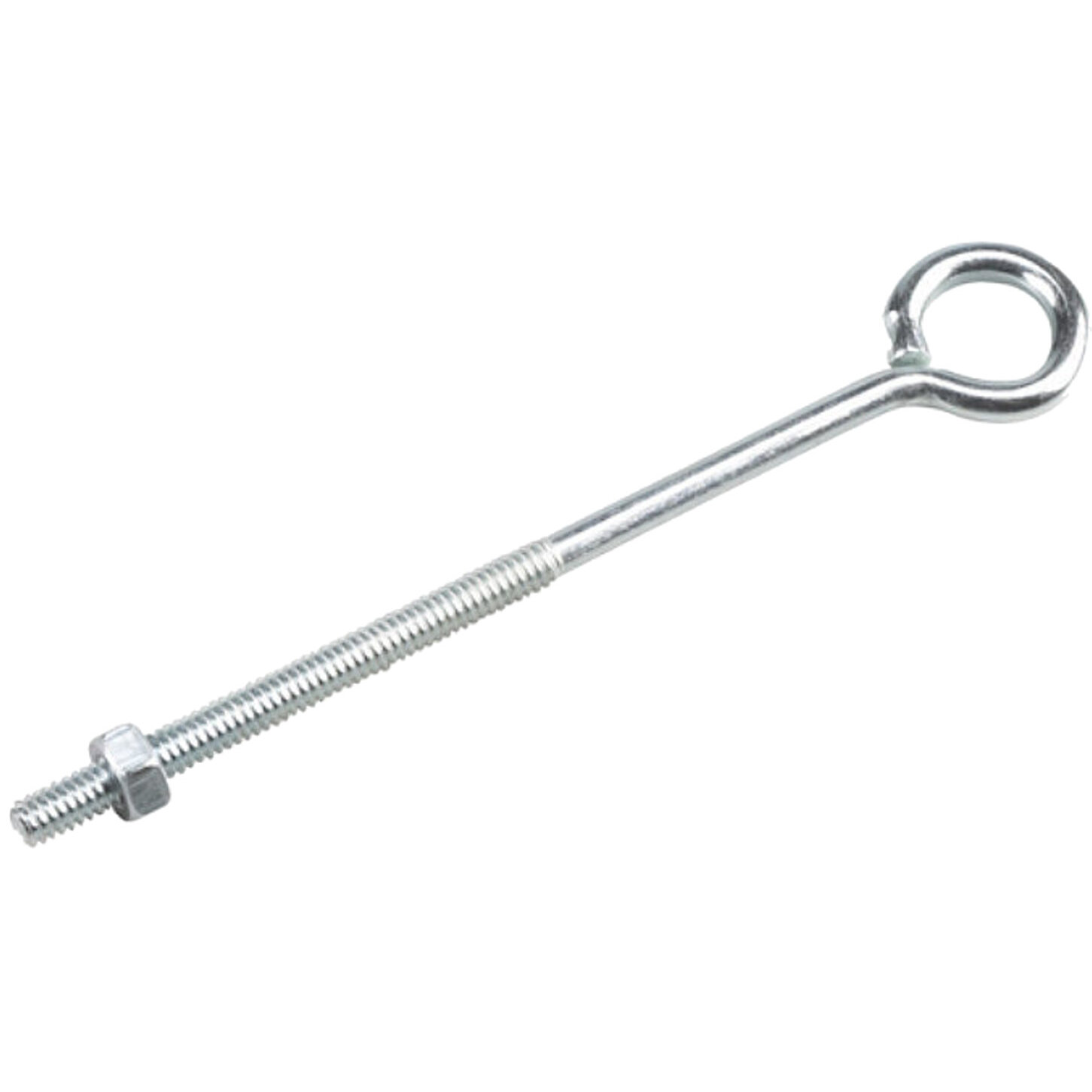Richelieu 2111XBC  1/4" x 6" Eye Bolt with Nut Zinc Finish - 1 per Package