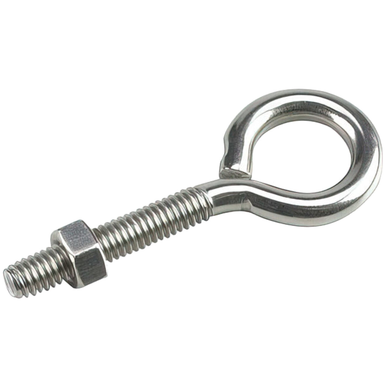 Richelieu 2112SSBC 5/16" x 3-1/4" Eye Bolt with Nut in Stainless Steel - 1 per Package Richelieu 2112SSBC 5/16" x 3-1/4" Eye Bolt with Nut in Stainless Steel - 1 per Package