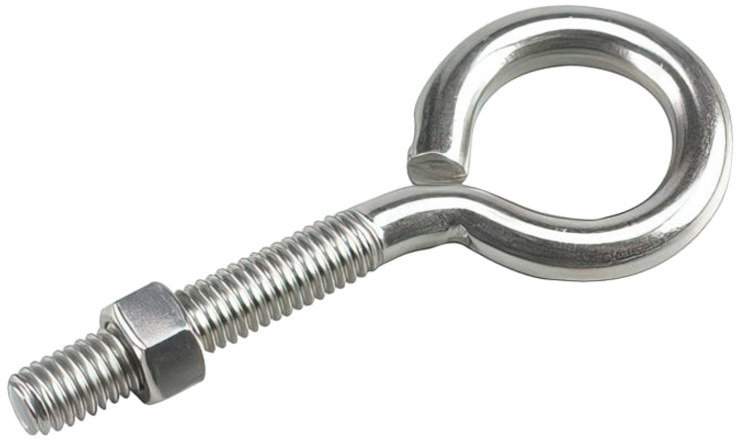 Richelieu 2117SSBC 3/8" x 4Eye Bolt with Nut in Stainless Steel - 1 per Package Richelieu 2117SSBC 3/8" x 4Eye Bolt with Nut in Stainless Steel - 1 per Package