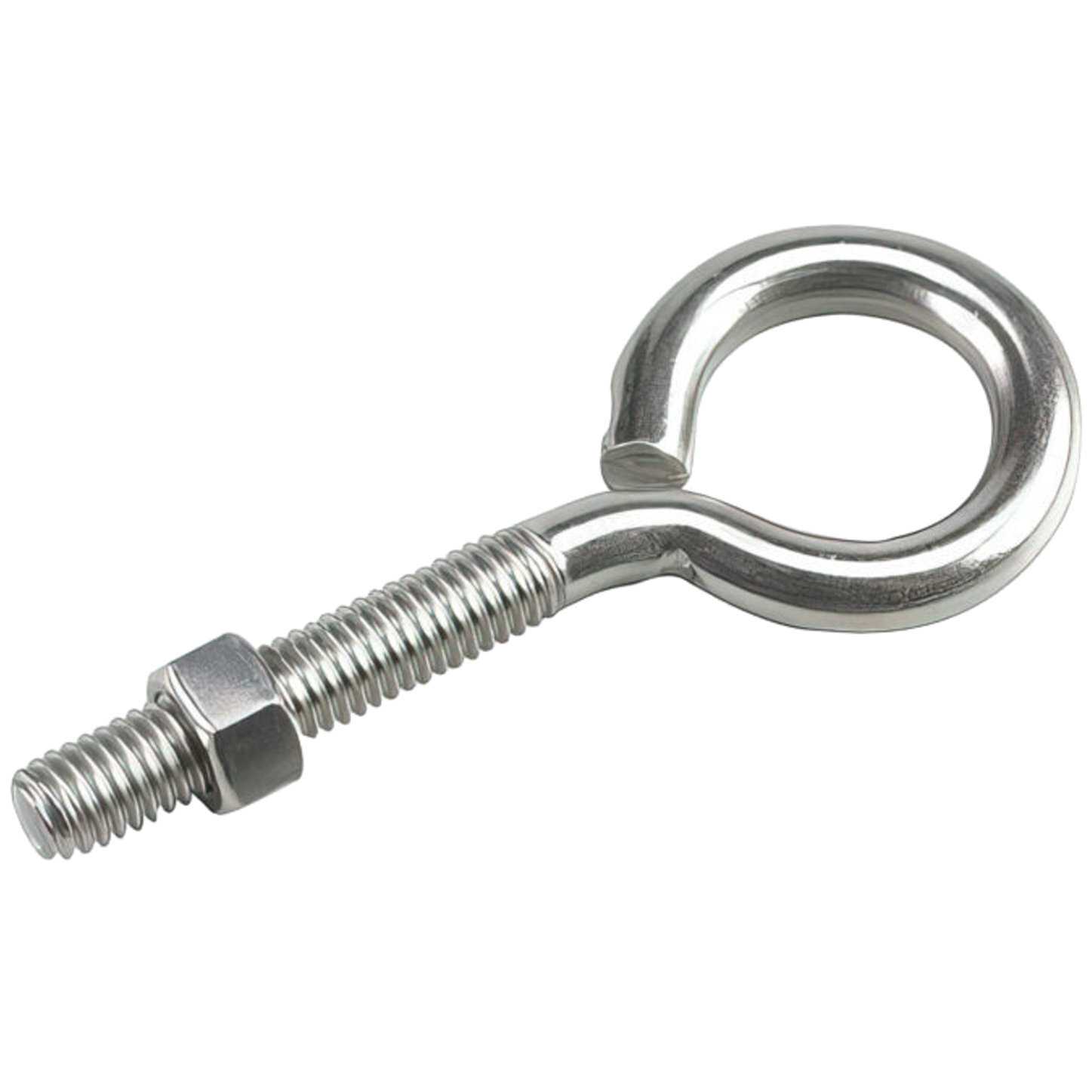 Richelieu 2117SSBC  3/8" x 4Eye Bolt with Nut in Stainless Steel - 1 per Package