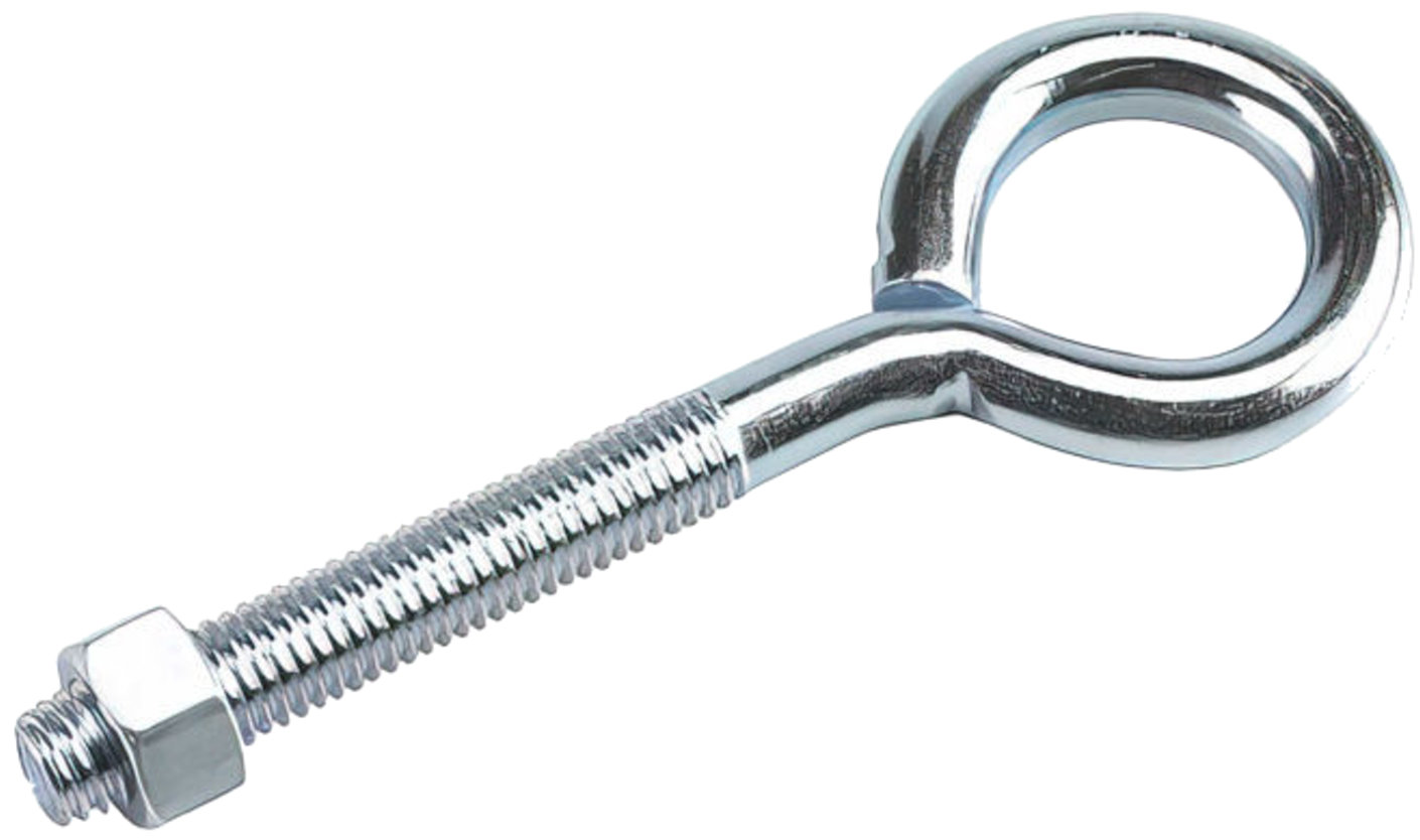 Richelieu 2127XBC  1/2" x 6" Eye Bolt with Nut Zinc Finish - 1 per Package
