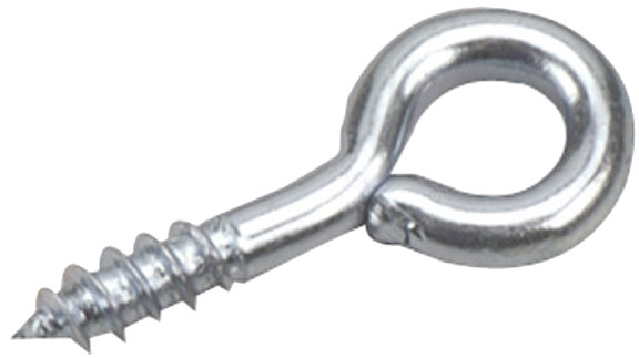 Richelieu 2404XR 3/32" x 7/8" Screw Eye with Zinc Finish - 10 per Package Richelieu 2404XR 3/32" x 7/8" Screw Eye with Zinc Finish - 10 per Package