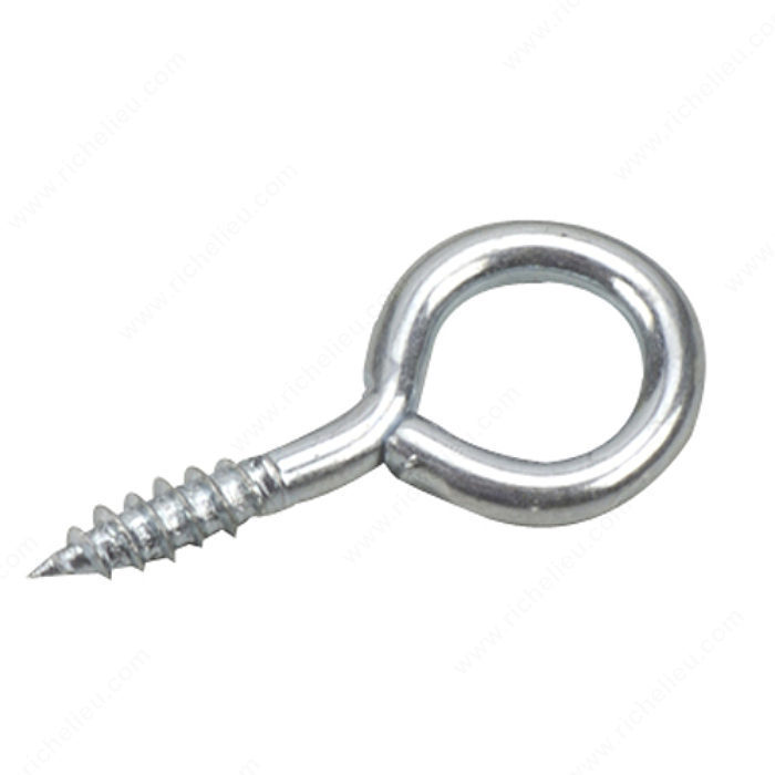 Richelieu 2504XR  3/32" x 1" Screw Eye with Zinc Finish - 14 per Package