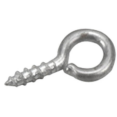 Richelieu 255XR  1/16" x 7/16" Screw Eye with Zinc Finish - 12 per Package