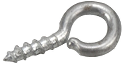 Richelieu 256XR  1/16" x 3/4" Screw Eye with Zinc Finish - 8 per Package