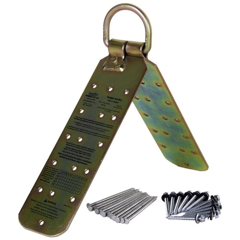 Guardian 00455 Heavy Duty Temper Reusable Roofing Anchor Point Guardian 00455 Heavy Duty Temper Reusable Roofing Anchor Point