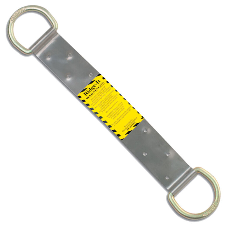Guardian 00510 18" Ridge-It Roofing Anchor Point with 2 D-Rings Guardian 00510 18" Ridge-It Roofing Anchor Point with 2 D-Rings