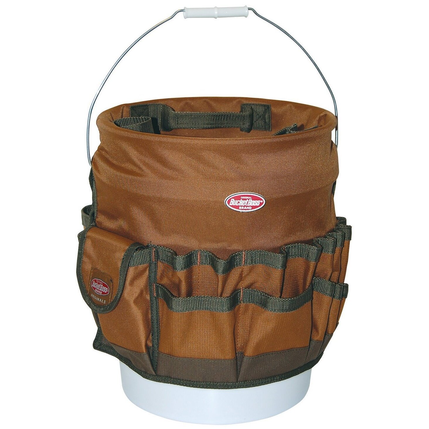 Bucket Boss 10030  The Bucketeer Bucket Tool Organizer with 30 Pockets