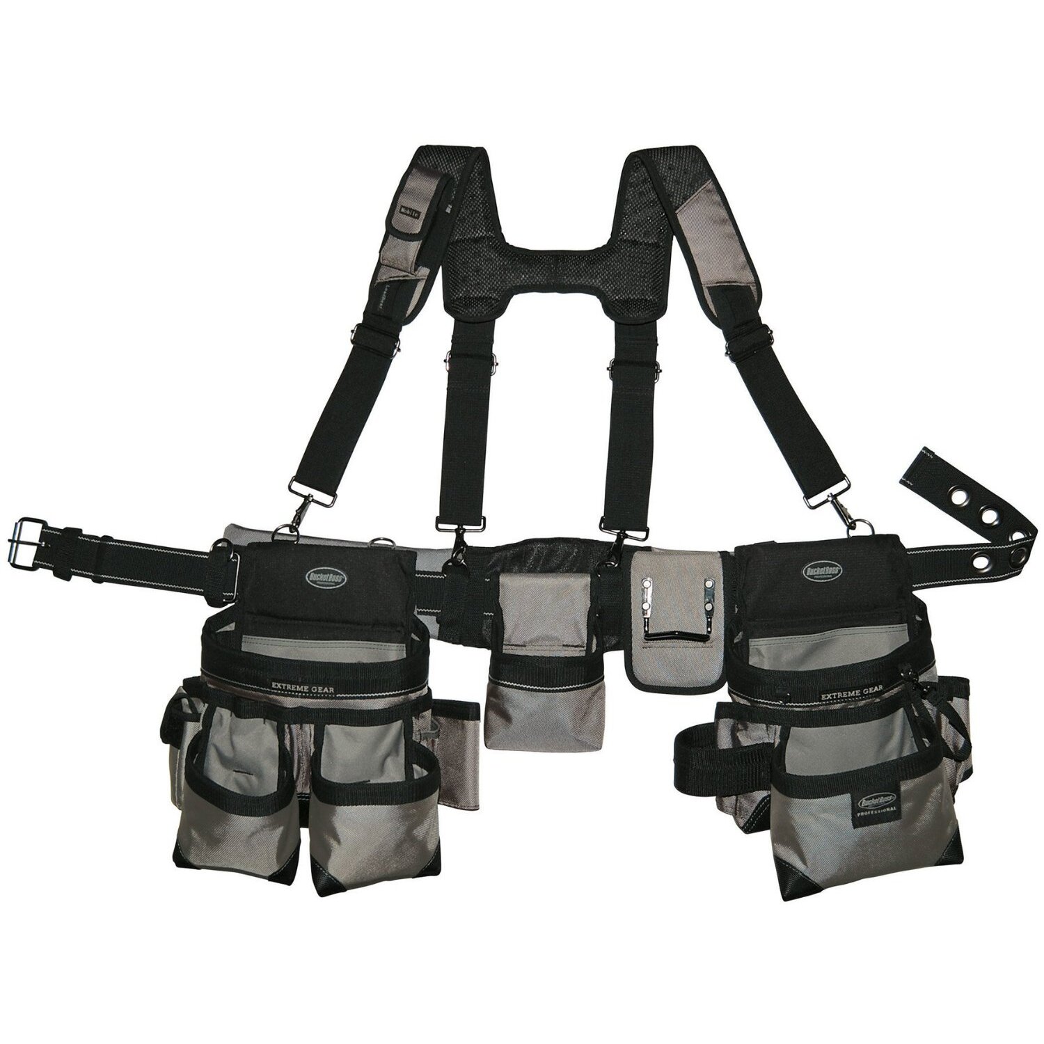 Bucket Boss 55135 Mullet Buster Suspension Rig Tool Belt Bucket Boss 55135 Mullet Buster Suspension Rig Tool Belt