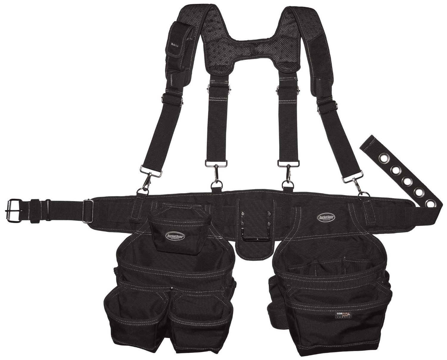 Bucket Boss 57100 Ballistic Nylon Suspension Rig Tool Belt Bucket Boss 57100 Ballistic Nylon Suspension Rig Tool Belt