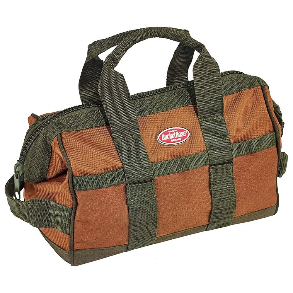 Bucket Boss 60012  Gatemouth 12 Tool Bag with 16 Pockets