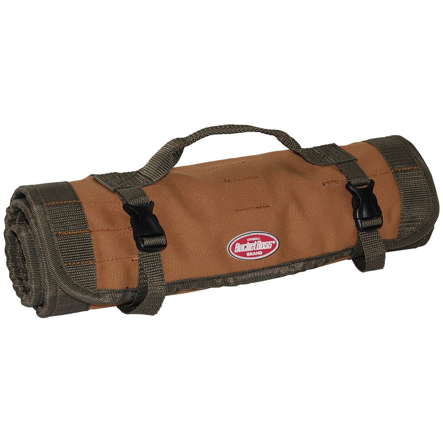 Bucket Boss 70004  Duckwear Canvas Tool Storage Roll with 22 Pockets