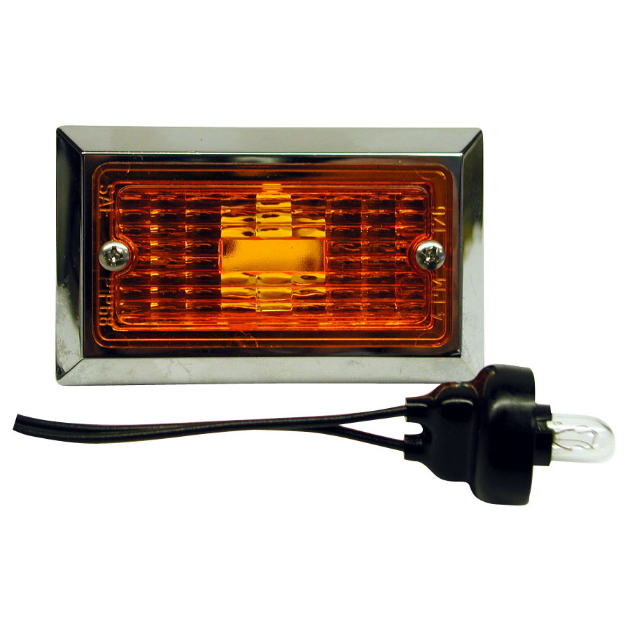 Peterson V126A Rectangle. Clearance/Side Marker Light Amber Peterson V126A Rectangle. Clearance/Side Marker Light Amber