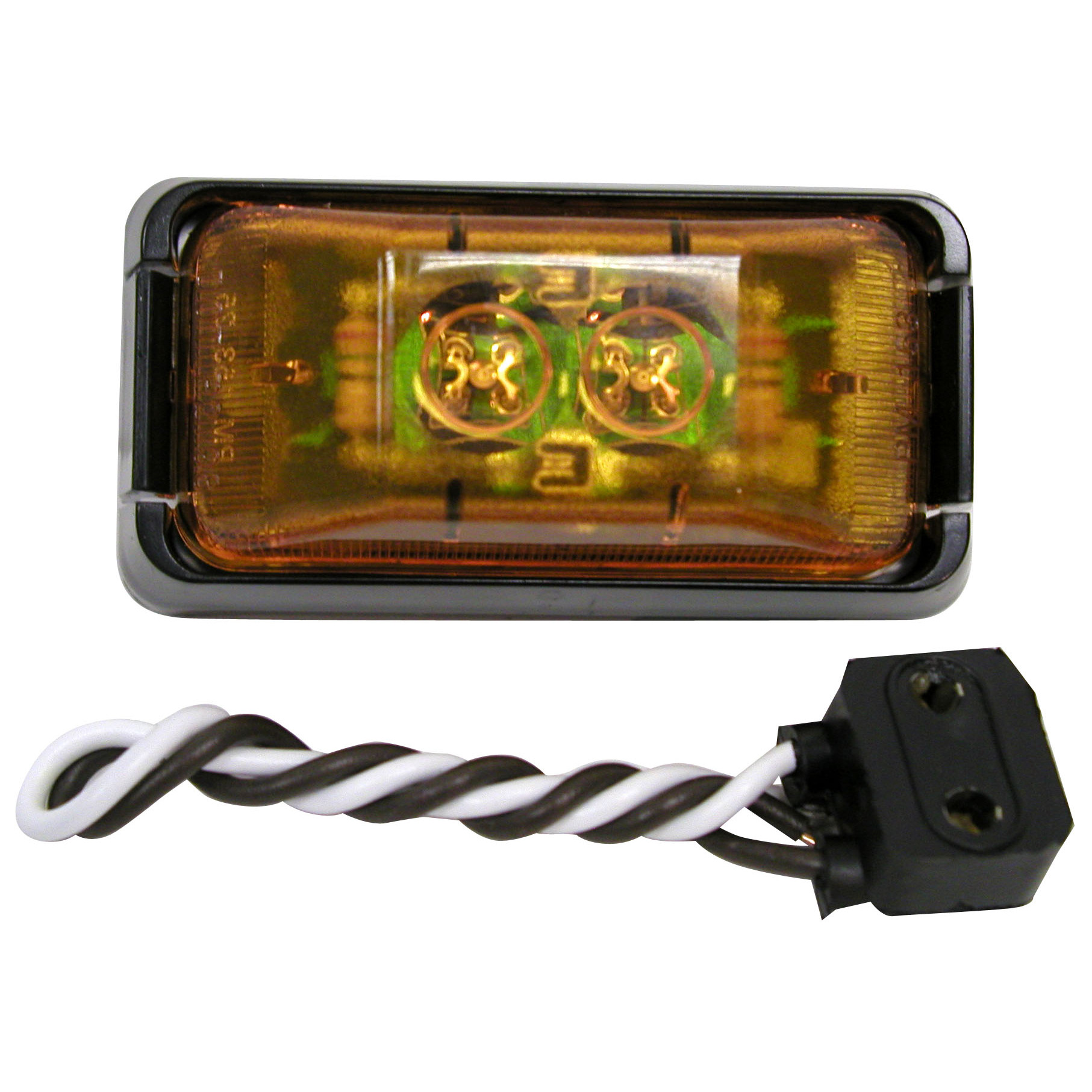 Peterson V153KA  Piranha  LED Clearance/Side Marker Light Kit   Amber