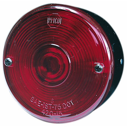 Peterson V428  Stop/Tail & Turn Ligt   Stud Mount w/License Plate Light.