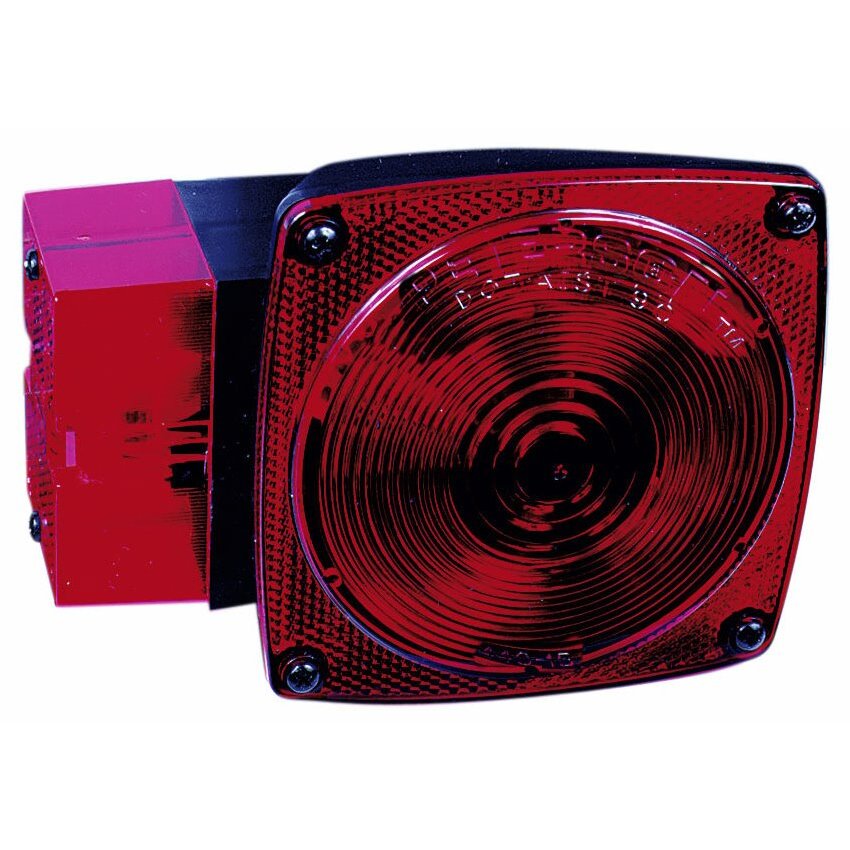 Peterson V452L  Submersible Combination Tail Light w/License Plate Light - Left Hand (Drivers Side)