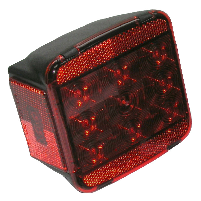 Peterson V840 LED Stop/Tail/Turn Trailer Light Red