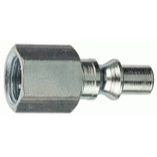 Tru-Flate 12-335  1/4" ARO Design ("A" Style) Air Line Quick Disconnect Coupler Plug with 1/4" NPT Female Thread