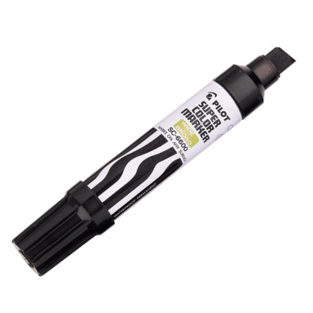 Pilot Pen 43100  Jumbo Permanent Marker - Black (SC6600-BLK)