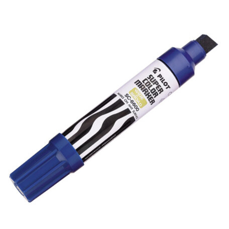 Pilot Pen 43200  Jumbo Permanent Marker - Blue (SC6600-BLU)