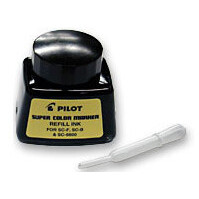 Pilot Pen 43500  1oz Refill Ink for Permanent Markers - Black (SCRF-BLK)