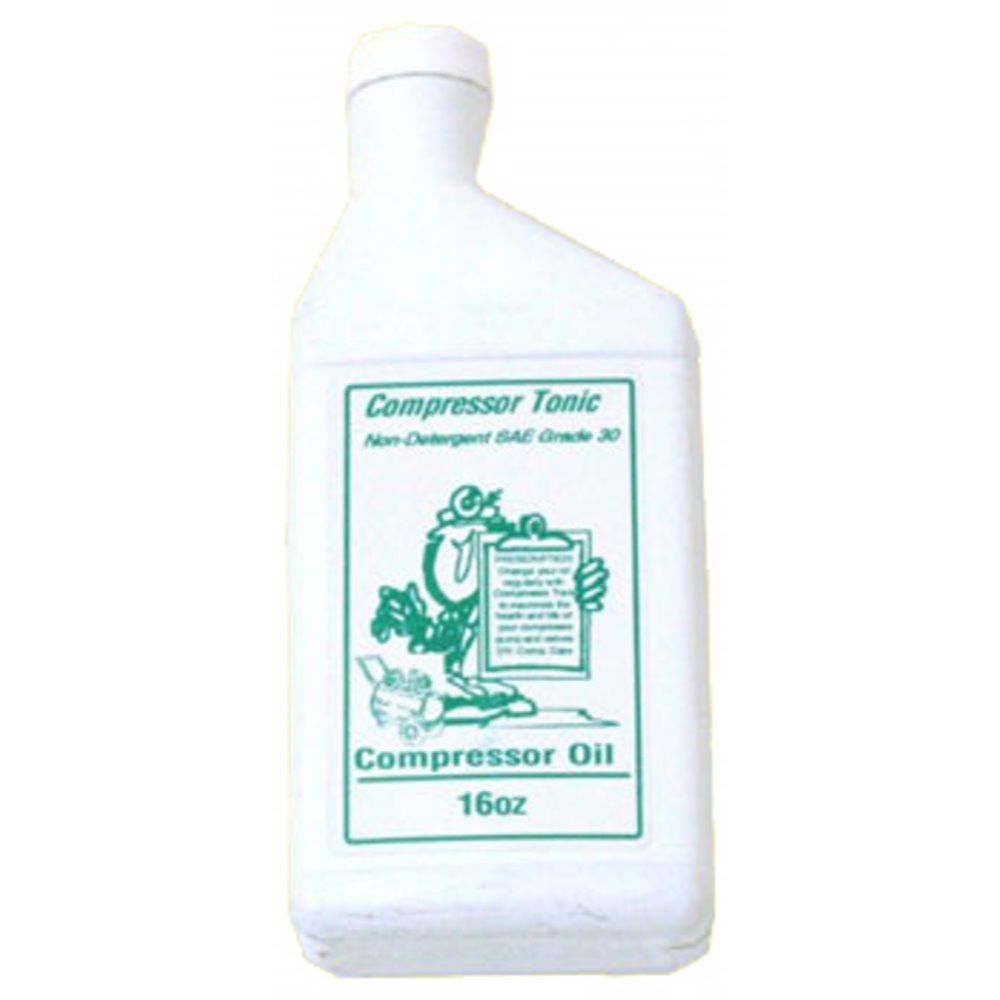 Contractor's Choice CT-16  Compressor Tonic Oil - 16 oz Bottle