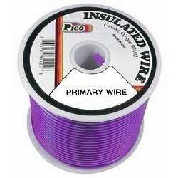 Pico 81149S 14 AWG Purple Primary Wire Copper Stranded Conductor with PVC Jacket 100' per Spool Pico 81149S 14 AWG Purple Primary Wire Copper Stranded Conductor with PVC Jacket 100' per Spool