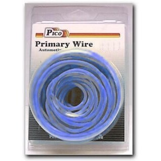 Pico 81165PT  16 AWG Blue Primary Wire Copper Stranded Conductor with PVC Jacket  25' per Package